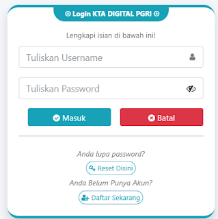 Register PGRI Enrekang - Persatuan Guru Republik Indonesia Cabang Kabupaten Enrekang